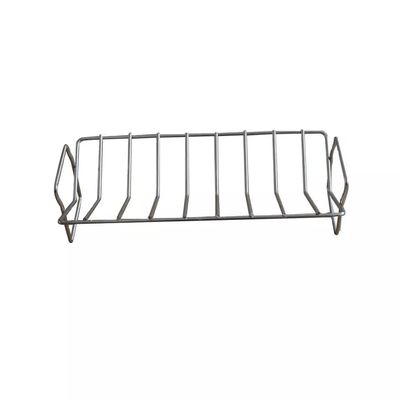 42x18x12cm Kamado Grill Accessories Stainless Rib Rack For Smoking And Grilling