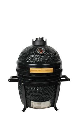 Outdoor Charcoal 16 Inch Kamado Grill Ceramic Black Color 40cm
