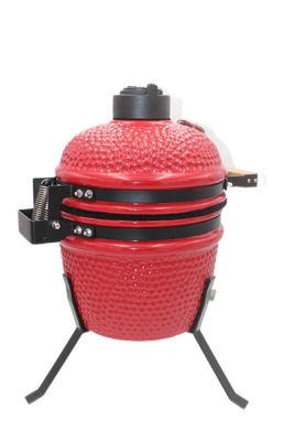 Outdoor Charcoal 13 Inch Kamado Grill Red Color 32cm