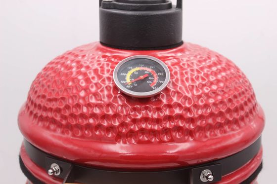 Outdoor Charcoal 13 Inch Kamado Grill Red Color 32cm