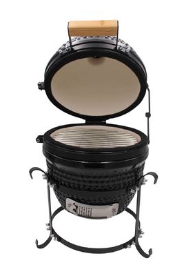 13 Inch 32cm Charcoal BBQ Ceramic Grill Outdoor Black