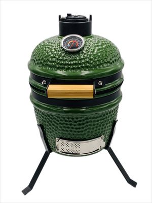 13 Inch 32cm Ceramic Kamado Grill Outdoor Green Color