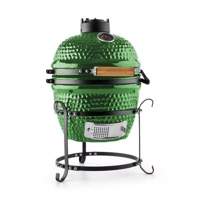 13 Inch 32cm Charcoal BBQ Ceramic Grill Outdoor Black