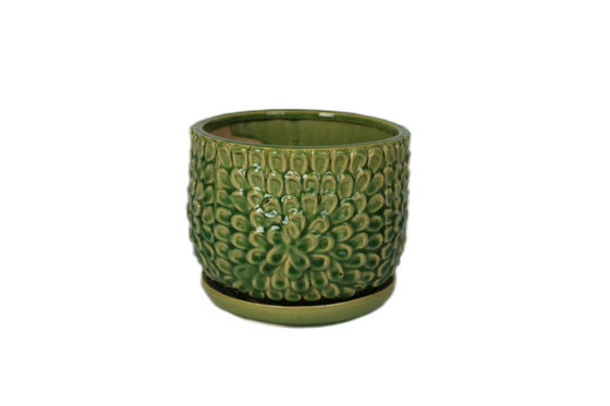 Indoor Ceramic Pots For House Plants 6 Inch And 8 Inch