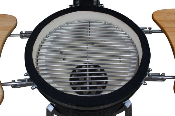 Shiny Black Color 39cm 15 Inch Kamado Grill Charcoal Kitchenware