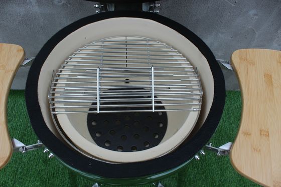 Charcoal Ceramic 18 Inch Kamado Grill Green Color 48cm