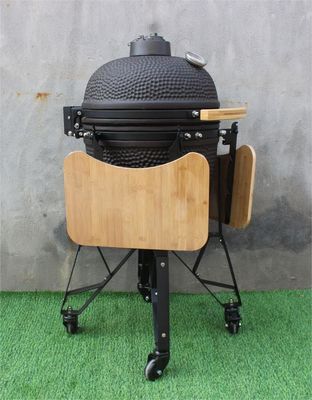 Matte Black Color 50cm 20 Inch Kamado Grill Outdoor Charcoal