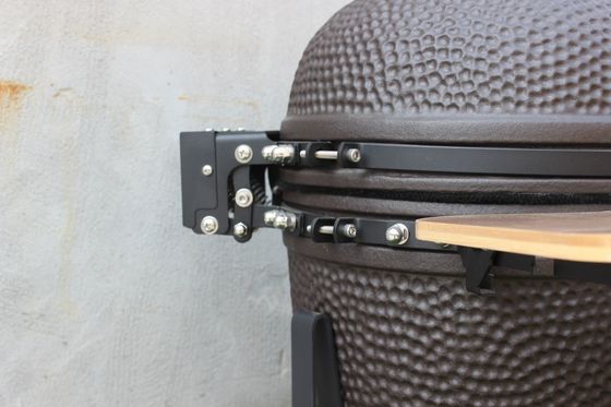 20 Inch Ceramic Charcoal Grill Matte Black Color 51cm Outdoor