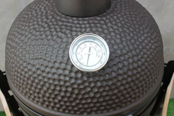20 Inch Ceramic Kamado Grill Outdoor Matte Black Color 51cm