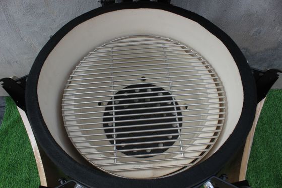 20 Inch Ceramic Barbecue Grill Outdoor Matte Black Color 51cm