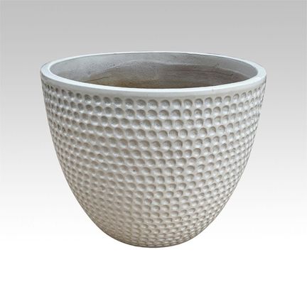2&quot; High Fired Glazed Ceramic Pots For Outside 16&quot; 20&quot; 24&quot; 61 X 48