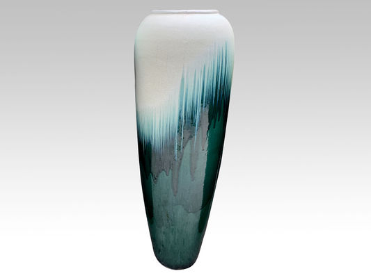 Ceramic Outdoor Pot High Fired Ceramic Pots For Outside 47 inch Tall vase